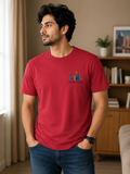 New York Skyline Signature Cotton T-Shirt for Men