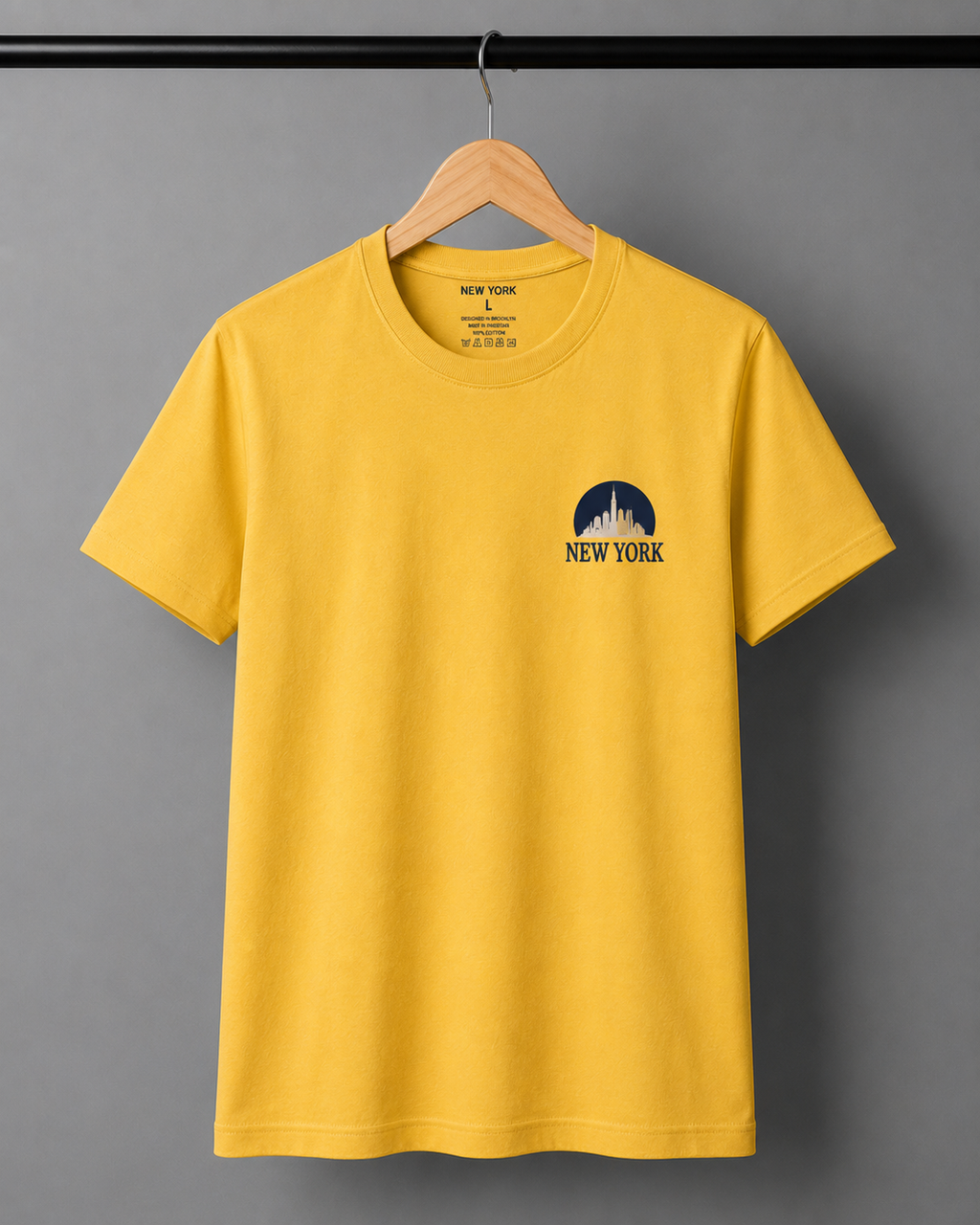 New York Premium Cotton Graphic T-Shirt