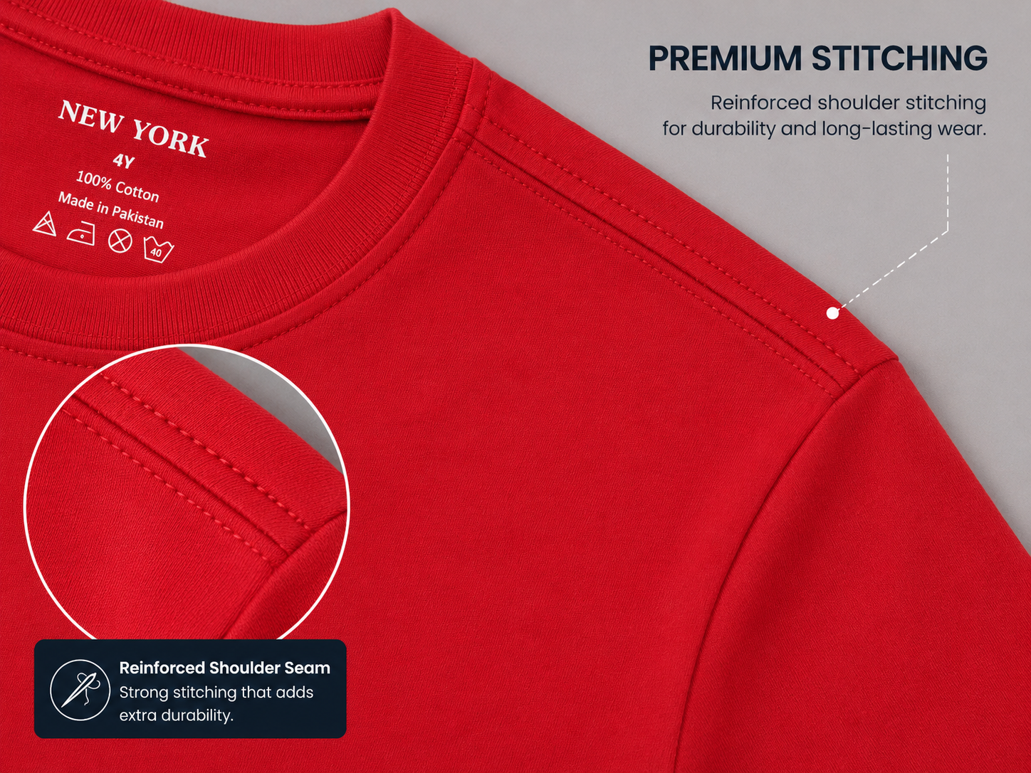 New York Super Star Premium Kids Cotton T-Shirt