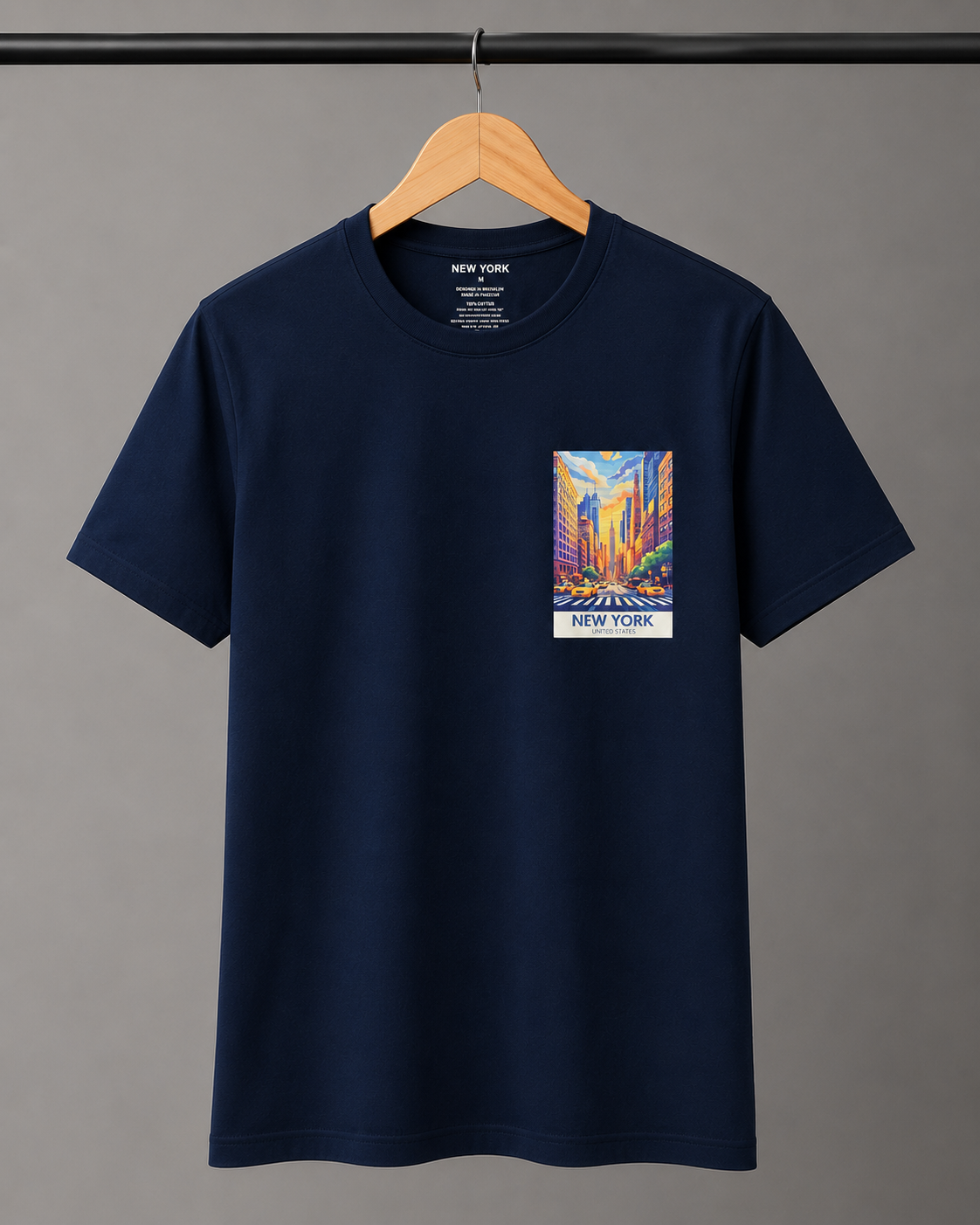 New York Urban Graphic Premium Cotton T-Shirt